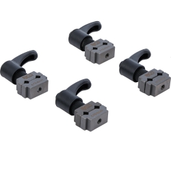 Комплект скоби за спирачни тръби 4,75 mm (3/16") 4 части
