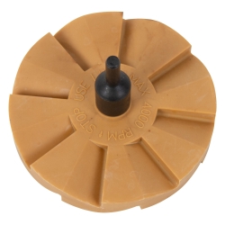Fan-Style Adhesive Eraser Wheel and Wheel Weight Remover, Ø 90 mm