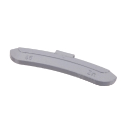 Greutăți de echilibrare din zinc cu clemă pentru jante din oțel, 50 x 45 g