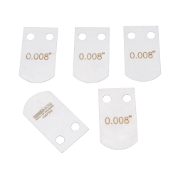 Replacement Valve Feeler Gauge Blades 0.2 mm for Item no. 115191, Porsche Tractors, 5-Piece