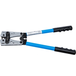 Clește de sertizat papuci de cablu 6–50 mm², AWG 10–0