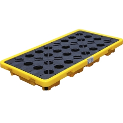 Oil Spill Containment Pallet with Grating for Two 200 L Drums