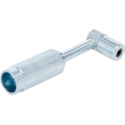 Grease Gun Lubrication Attachment, 90° Angled