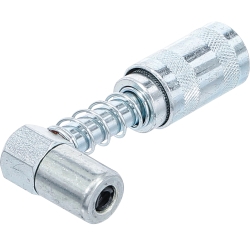 Grease Gun Coupler, 90° Angled
