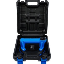 Ventuză electrică cu acumulator / suport pentru sticlă Ø 200 mm, 150 kg, cu afișaj digital