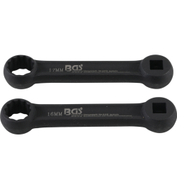 Комплект пръстеновидни ключове за тампони на двигател 2 части за Mercedes-Benz (3/8")