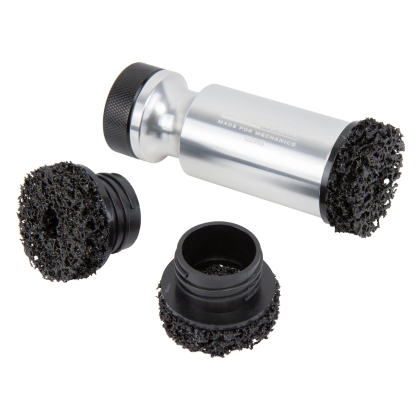 Set polizor pentru butuci cu prezoane 4 piese 1/2" corp din aluminiu cu adaptor din oțel