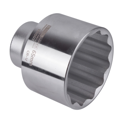 Special Hub Nut Socket 65 mm, 12-Point, 3/4" Drive for Ford Transit & Iveco Daily Rear Axles