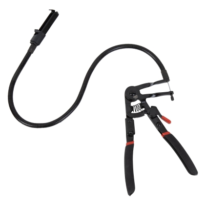Flexible Bowden Cable Hose Clamp Pliers for Spring Band & Space-Saving Clamps, Click Lock, 2–66 mm