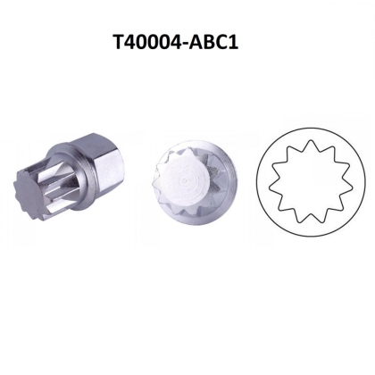 Wheel Lock Bit Socket for VAG as T40004-ABC