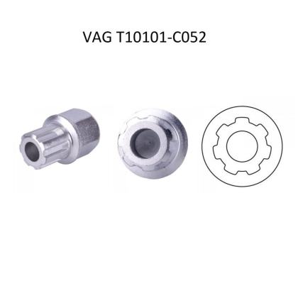 Wheel Lock Bit Socket for VAG as T10101-C