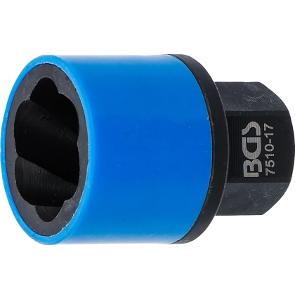 Spiral Extractor Socket for Wheel Bolts, Wheel Nuts & Locking Wheel Nuts