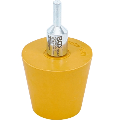 Cone-Shaped Decal and Adhesive Eraser Wheel, Ø 50 mm