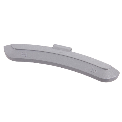 Greutăți de echilibrare din zinc cu clemă pentru jante din oțel, 50 x 55 g