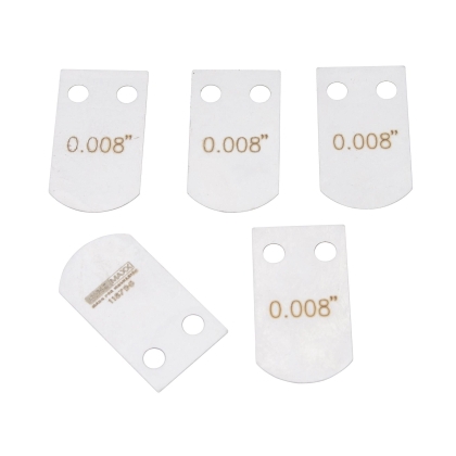 Replacement Valve Feeler Gauge Blades 0.2 mm for Item no. 115191, Porsche Tractors, 5-Piece