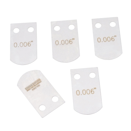 Replacement Valve Feeler Gauge Blades 0.15 mm for Item no. 115191, Porsche 356, 5-Piece