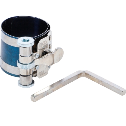 Piston Ring Compressor Band, Ø 60–90 mm, with Spring Mechanism