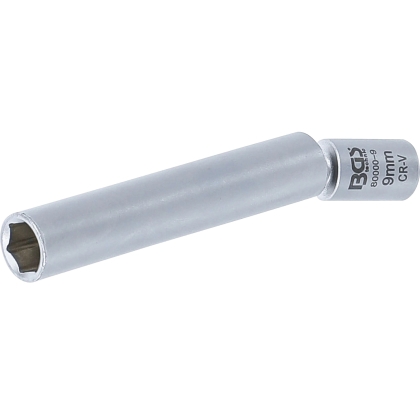 Slim Swivel Glow Plug and Spark Plug Socket, 1/4" and 3/8", 8–16 mm