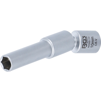 Slim Swivel Glow Plug and Spark Plug Socket, 1/4" and 3/8", 8–16 mm