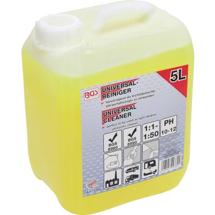Universal Cleaner, 5 L, for Pressure Washers and Ultrasonic Cleaners