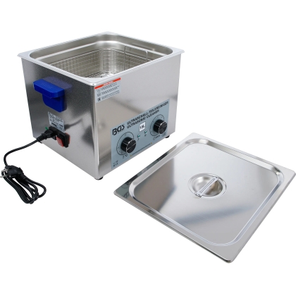 Aparat de curățare cu ultrasunete pentru piese 15 l, 760 W, 40 kHz