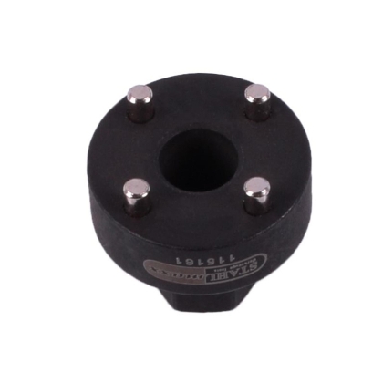 Alternator Freewheel Pulley Holding Socket, 17 mm, 4-Pin