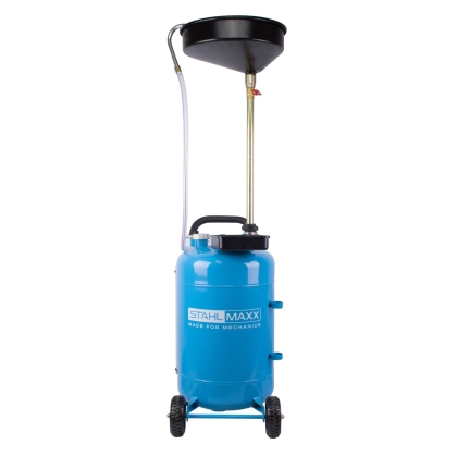 Colector mobil de ulei uzat cu golire pneumatică, 70 l
