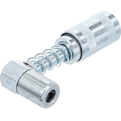 Grease Gun Coupler, 90° Angled