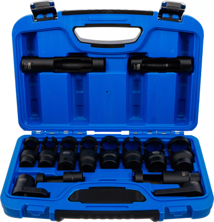 Lambda Sensor Socket Set – 14 Pieces, 6 & 12 Point