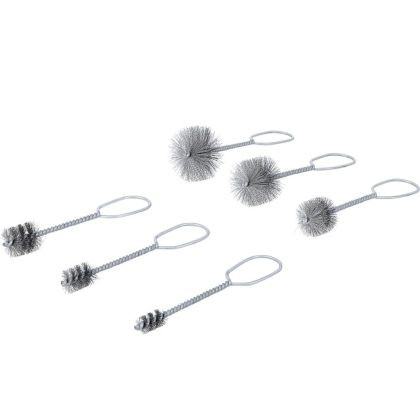 Stainless Steel Brush Set, 6-Piece