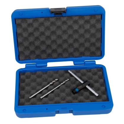 Set metrice pentru injectoare cu vârf de găurire, M6 & M7, 100 mm