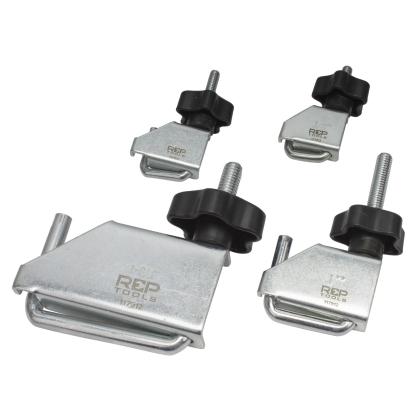 Set clești metalici pentru furtunuri 4 piese pentru combustibil, ulei și lichid de răcire