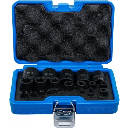 Impact Socket Set E-Profile Plus (Torx Plus) EP4–EP32 – 1/4", 3/8", 1/2" Drive