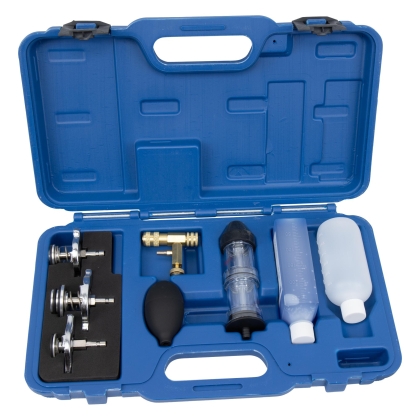 CO₂ Leak Tester for Cylinder Head Gasket Diagnosis incl. Test Fluid