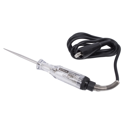 Lampă de test auto 6V / 12V / 24V cu bec feston înlocuibil 5–21W