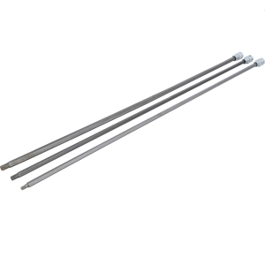 Extra-Long XZN Bit Socket Set 800 mm for VAG, 1/2" Drive, 3 pcs