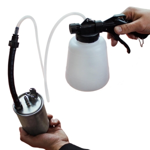 Vacuum and Pneumatic Fluid Extractor for Fuel System Bleeding, 1L