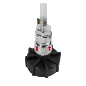 Manual Brake Bleeder with 1L Brake Fluid Collection Bottle and Chain Holder