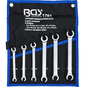Set chei inelare duble deschise 8 x 10 - 17 x 19 mm 6 piese