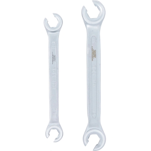 Open Double Ring Spanner Set 10 x 11 / 12 x 13 mm 2 pcs