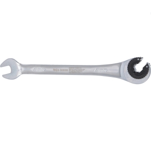 Open Ratcheting Combination Spanner Set 8–12 mm for Pipes