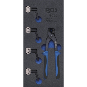 Tube Bending Tool and Brake Line Clamp Set 4.75 + 6 mm