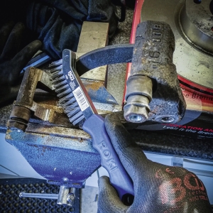 Bent Brake Caliper Brush 230 mm