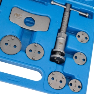 Brake Piston Rewind Tool Set 18 pcs with Left & Right-Hand Threaded Spindles