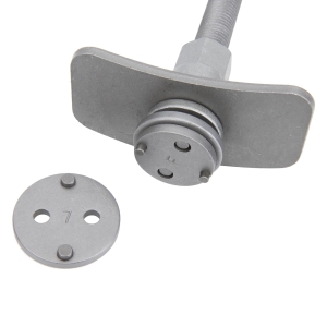 Brake Piston Rewind Tool for Brake Calipers with 2 Adapters Hardened for VW, Audi and More