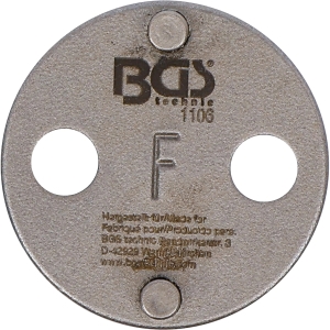 Adaptor F pentru retragerea pistoanelor etrierelor de frână pentru VW Golf 5 / 6