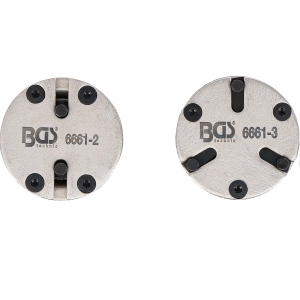 Universal Brake Caliper Piston Rewind Adapter Set 2 / 3 Pin 2 pcs