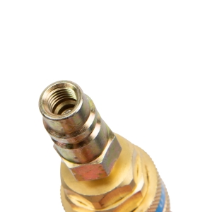Quick Coupler Adapter with Valve R1234yf to R134a, Straight, Low Pressure