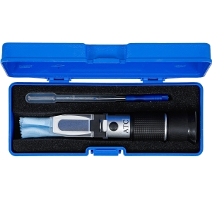 Automotive Refractometer for Battery Acid, Coolant, Windshield Washer Fluid & AdBlue®, as VAG T10007A