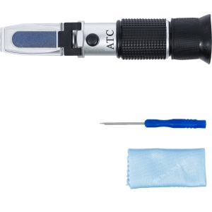 Automotive Refractometer for Battery Acid, Coolant, Windshield Washer Fluid & AdBlue®, as VAG T10007A